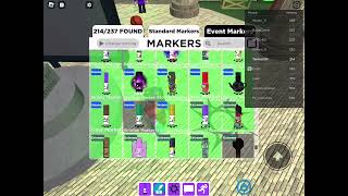 How to find devil marker and gilded marker in find the markers Roblox [upl. by Atilemrac]