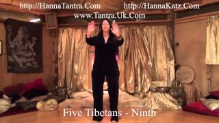 5 Tibetans Rites  secrets Rejuvenation Postures by Hanna Tantra [upl. by Mordy]