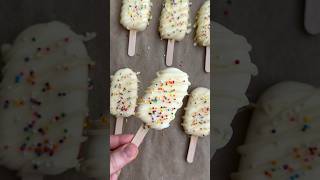 Cake batter yogurt pops [upl. by Spiros]