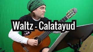 Guitar  Waltz No1 Bartolome Calatayud [upl. by Assirehs]