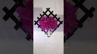 quotDIY Bougainvillea Flower Wall Decor  Easy Craft Ideasquotshort reelyoutubeshort diycrafts viral [upl. by Lokcin]