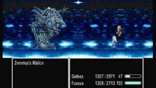 FFIV The After Years  Zeromus Malice Boss [upl. by Artied]