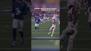 Ceedee Lamb vs Deonte Banks  nfl ceedeelamb deontebanks wrvscb wrvsdb [upl. by Dlorej]