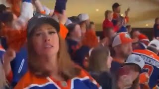 Edmonton Oilers Fan Flashes Video [upl. by Noiek939]