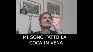 Io e la COCAINA comè in vena Ex cocainomane racconta [upl. by Yelich]