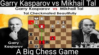 Mikhail Tal vs Garry Kasparov Tal chess game Tal best games Garry Kasparov chess gamechess tal [upl. by Althee]