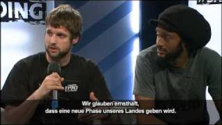 Flobots Interview [upl. by Sitruc]