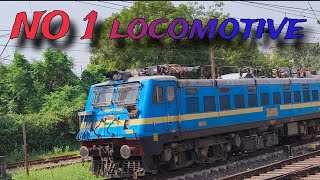 TOP 5 locomotive NO1 locomotive 🚂 in India 160 km speed 22702 [upl. by Esoranna]