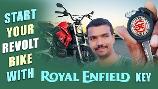 Revolt RV 400 Immobilizer  not starting problem  Start with Royal Enfield key  Call 9505985773 [upl. by Aicilanna]