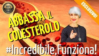 ABBASSA il COLESTEROLO ALTO mangiando QUESTI 5 CIBI ogni giorno [upl. by Lynch74]