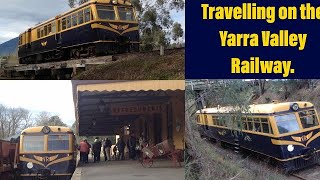 The Yarra Valley Tourist Railway and a 7 NEWS Report on it [upl. by Merv96]