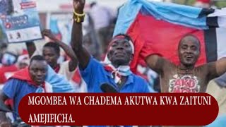 MGOMBEA WA CHADEMA ALIEDAIWA KUTEKWA AKUTWA KWA ZAITUNI MISONGEPOLISI YATHIBITISHAMWANZA [upl. by Esirehc]