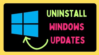 How to Uninstall Windows Updates on Windows 11 [upl. by Anairad]