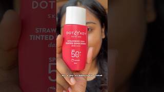 Tinted Sunscreen Review dotnkey sunscreen skincare review tintedsunscreen [upl. by Fantasia]