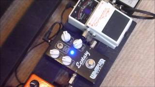 Wampler EcstasyEuphoria amp Hermida Audio Zendrive [upl. by Ellenij166]