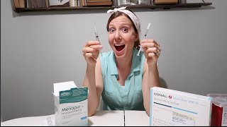 HOW TO GIVE IVF INJECTIONS  NURSE TIPS [upl. by Notsirt]