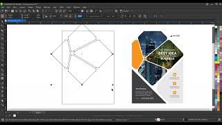 How to Create Corporate Flyer Design Template Using Coreldraw [upl. by Yerhpmuh422]