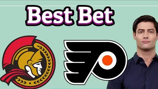 quotFlyers vs Senators Bold Prediction amp Best NHL Bet [upl. by Eiba]