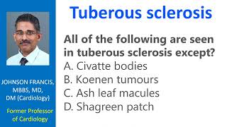 Tuberous sclerosis [upl. by Ecnerual]