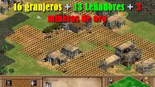 Aprende a jugar Black Forest NR Rapido y Bien Estrategia Basica Age of Empires II Online [upl. by Zetneuq]