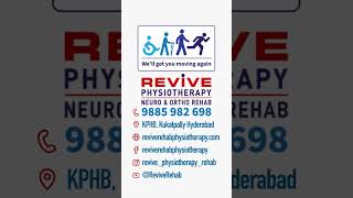 INDIAS BEST PHYSIOTHERAPY REHABILITATION CENTRE  REVIVE  9885982698 [upl. by Reinertson654]