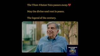 Rattan tata remember rip passedaway tata emeritus chairman 1937 2024 tatamotors india [upl. by Halford106]