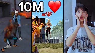 FreeFire  Reaction FF Tik Tok Triệu View [upl. by Anitsugua431]