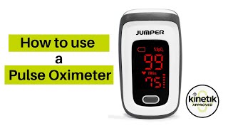 Kinetik Approved Pulse Oximeter  How To Use [upl. by Blayze]