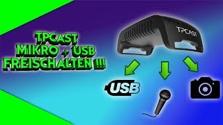 TPCast  So schaltet ihr das Mikro USB und Kamera frei TutorialGermanViveVirtual Reality [upl. by Adnorhs]