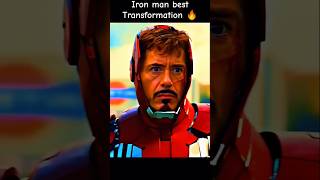 Iron man Best Transformation iron man best suit Up lookmarvel ironman shorts [upl. by Keslie544]