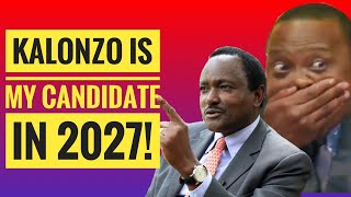 2027 BATTLE LINES OFFICIALLY DRAWN UHURU RETURNS TO ENDORSE KALONZO MUSYOKA IN PUBLIC [upl. by Eyar158]