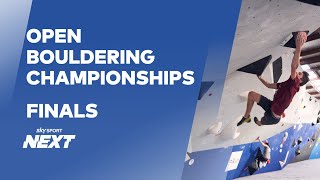 Finals  2021 National Open Bouldering Championships  Climbing [upl. by Drislane]