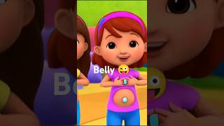 Belly button ring animatedkidsrhymes nurseryrhyme kids kidsrhyms kidsrhymestv kidsspaceship [upl. by Foulk]