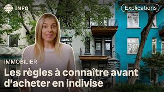 Immobilier  quoi savoir avant dacheter une copropriété indivise [upl. by Eiram497]