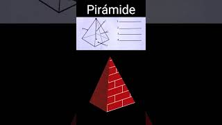 Apotema de la pirámide matemática viral shorts [upl. by Milstone759]