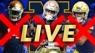 Notre Dame LIVE☘️Portal ChaosRumors Galore [upl. by Ehrlich100]