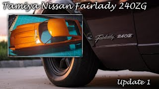 Tamiya  Nissan Fairlady 240ZG  Update1 [upl. by Wilt637]