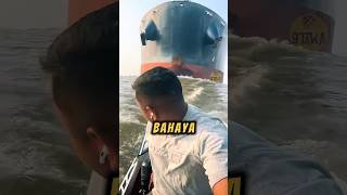 Cowo Ini Lagi Tes NYAWA❗😲 videoviral kapal videoshort [upl. by Ahsyat]