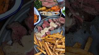 Steak in London for less than £10 per person  Bordelaise in Tooting Broadway Market londonfood [upl. by Lawrenson]