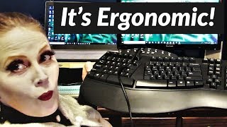 Ergonomic Keyboard  Perixx Periboard Review [upl. by Ecnarrot35]