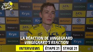 Postrace interview  Stage 21  Tour de France 2023 [upl. by Tyika]