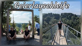 Hängeseilbrücke Geierlay Mörsdorf Geierlayschleife Rundtour [upl. by Nosredna488]