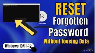 How To Reset Forgotten Password In Windows 1011 Without Losing Data  Without Disk amp USB [upl. by Ainomar429]