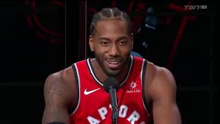 Kawhi Leonard Laughing [upl. by Manning]