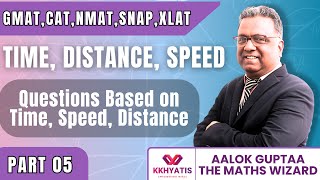 Master TIME DISTANCE SPEED Competitive Exams  TimeSpeedDistance  GMAT CAT NMAT SNAP amp XLAT [upl. by Amandi]