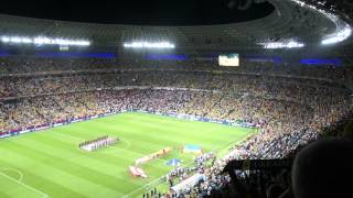 Euro 2012  England  Ukraine anthem гимны FULL HD [upl. by Adnov]