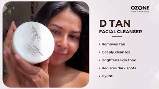 D Tan Facial Cleanser  The Best Tan Removal Cleanser you will ever need [upl. by Alejandra337]