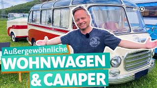 CampingCheck XXLCampingbus amp WohnwagenSelbstausbau  ARD Reisen [upl. by Ecinahs]