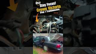 Crown Victoria  Step 1  Transmission car cars [upl. by Garlan]