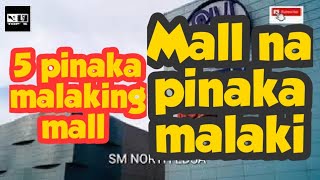 5 pinakamalaking mall sa Pilipinas 2020 at 2021 [upl. by Tamaru671]